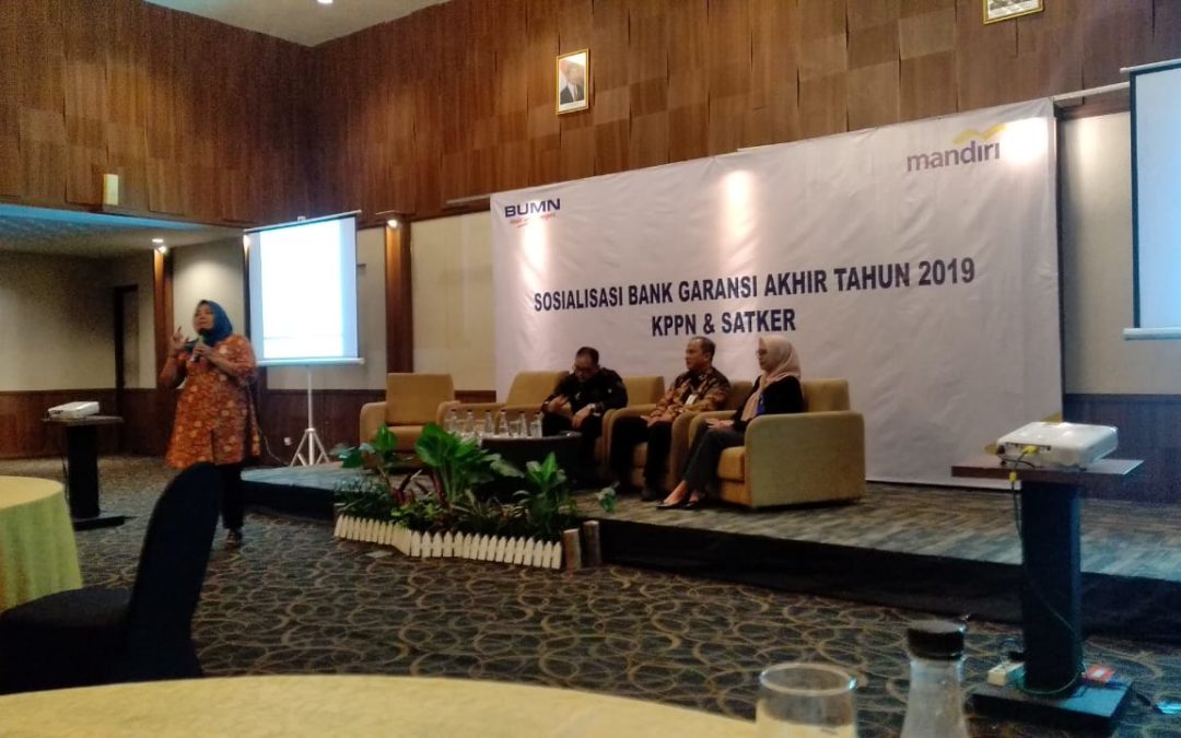  Bank  Mandiri  Gelar Sosialisasi Bank  Garansi di Sukabumi  